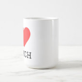 Ich liebe Zürich Kaffeetasse (Mittel)