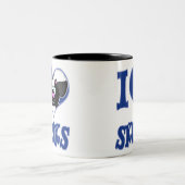 Ich Liebe Zweifarbige Tasse (Mittel)