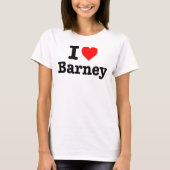 "ICH LIEBEBARNEY " T-Shirt (Vorderseite)