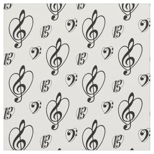 "Ich Liebeclefs-" Gewebe Stoff (Nahaufnahme)