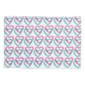 "Ich Liebemamma" Single-Kissenbezug, Standardgröße Kissenbezug (Rückseite)