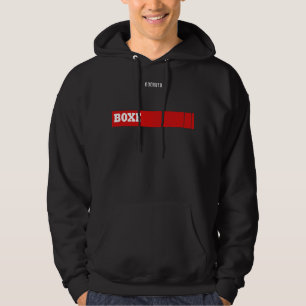 ICH liebenswürdig empfange HOODIE BOXKAMPF - STIL