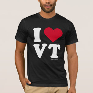 "ICH LIEBEVT" "ICH LIEBE VERMONT " T-Shirt