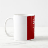Ich liebte dich gestern kaffeetasse (Links)