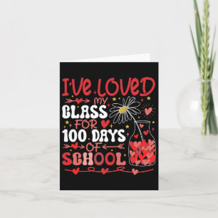 Ich liebte meine Cl für 100 Tage Schulzeit Valenti Karte