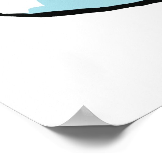 Ich Lied Rage Gesicht Meme Poster (Ecke)