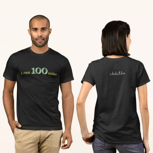 Ich lief 100 Meilen Ultramarathon Collection T-Shirt