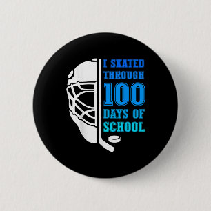 Ich lief 100 Tage lang durch den Eishockeyball Button