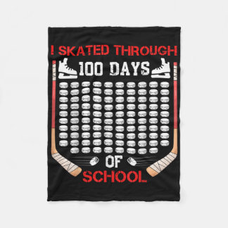 Ich lief 100 Tage lang durch den Eishockeyschläger Fleecedecke
