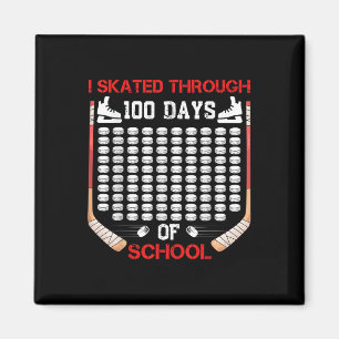 Ich lief 100 Tage lang durch den Eishockeyschläger Magnet