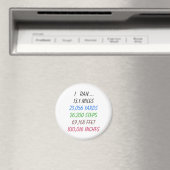 Ich lief 13,1 Meilen Magnet (In Situ (Geschirrspüler))