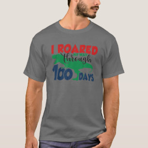 Ich lief durch 100 Tage Rex, sonnig zurück T-Shirt