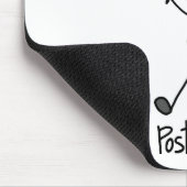 Ich Liefere Briefträger Mousepad (Ecke)