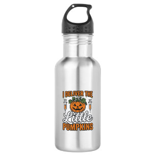 Ich liefere die kleinen Kürbisse Halloween Kranken Edelstahlflasche