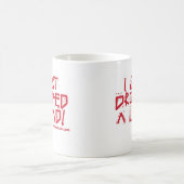 Ich ließ gerade eine Last fallen Kaffeetasse (Mittel)