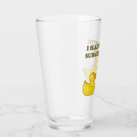 Ich ließ PlastikOperation erfolgen Glas (Rechts)