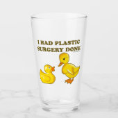 Ich ließ PlastikOperation erfolgen Glas (Vorderseite)