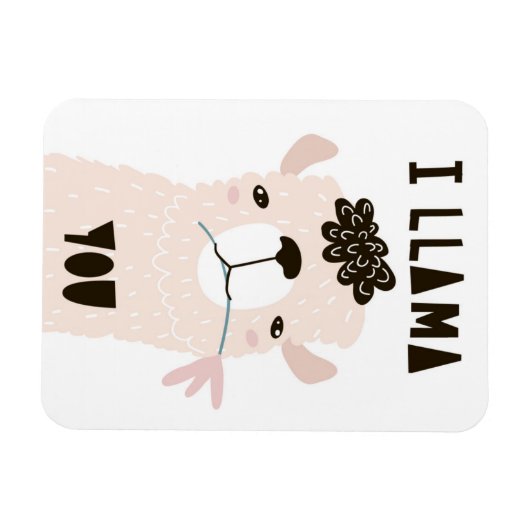 Ich Llama You Magnet (Horizontal)