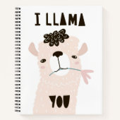 Ich Llama You Notizblock (Vorderseite)