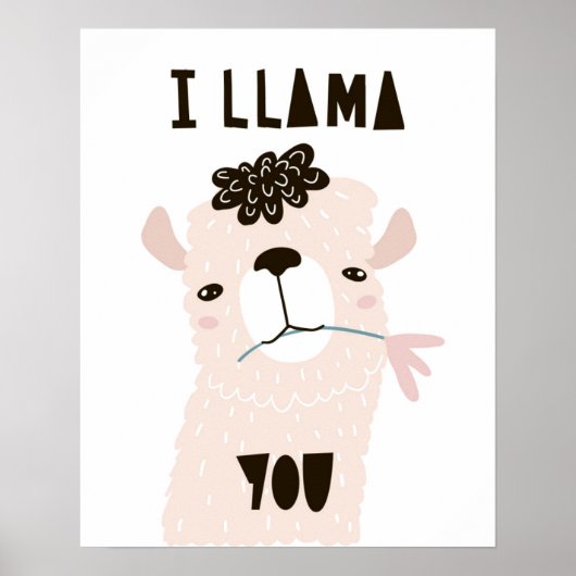 Ich Llama You Poster (Vorne)