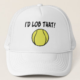 Ich Lob diesen Tennisball Truckerkappe