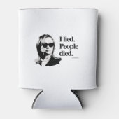 Ich log und Menschen starben Dosenkühler (Vorderseite)