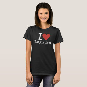 Ich ❤️ Logistik für Mitarbeiter CUSTOM Women's T-Shirt