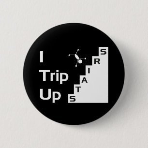 Ich löse oben Treppen-Knopf aus Button