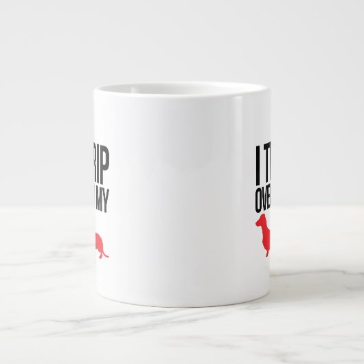 Ich löse über meiner Weiner Tasse aus (Vorderseite)