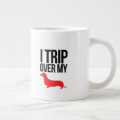 Ich löse über meiner Weiner Tasse aus (Rechts)