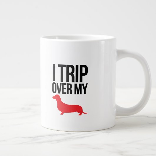 Ich löse über meiner Weiner Tasse aus (Rechts)