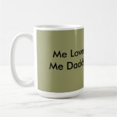 Ich LovesMe Vati - Tasse (Links)