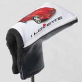 Ich LOVETTE EINZIGARTIGES AUTO DESIGN GOLF KOPF ÜB Headcover (3/4 Vorderseite)