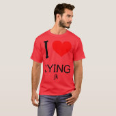 Ich lüge Liebe T-Shirt (Vorne ganz)