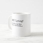 Ich lüge nicht! kaffeetasse (Vorderseite Links)