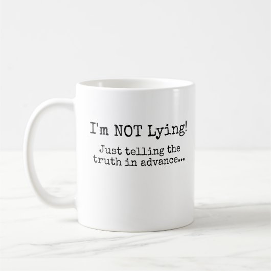 Ich lüge nicht! kaffeetasse (Links)