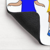 ICH LUV MEINE FREUNDE MOUSEPAD (Ecke)