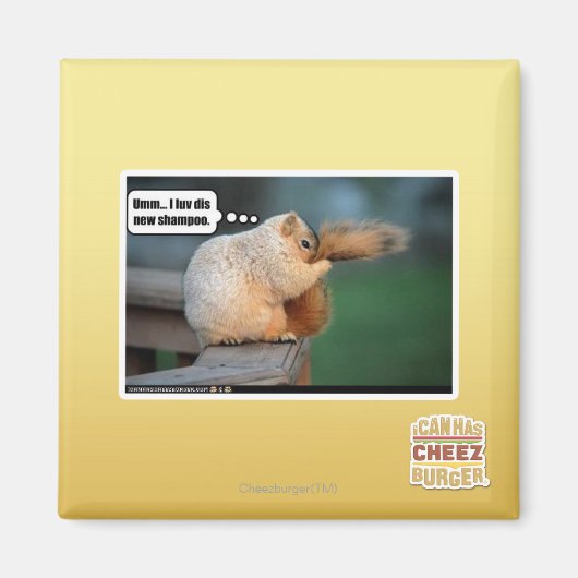 Ich luv neues Shampoo Magnet (Vorne)