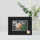 Ich luv neues Shampoo Postkarte (Stehend Vorderseite)