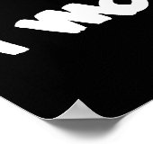 Ich mache Asphalt Schuh Laufposter Poster (Ecke)