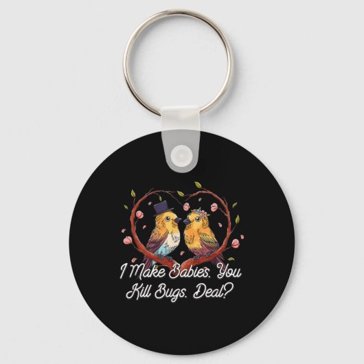 Ich mache Babies Funny Bride Spaß Future Ehefrau W Schlüsselanhänger (Vorderseite)
