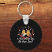 Ich mache Babies Funny Bride Spaß Future Ehefrau W Schlüsselanhänger (Vorderseite)