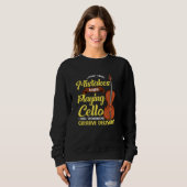 Ich mache beim Hallo-spielen keine Fehler Sweatshirt (Vorne ganz)
