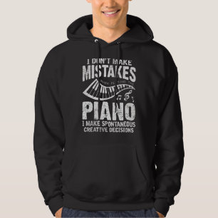 Ich mache beim Klavierspielen keine Fehler Hoodie