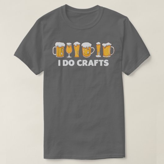Ich mache Biergetränke Alkohol  T-Shirt (Design vorne)
