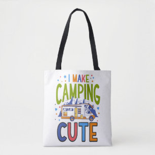 Ich mache Camping Niedlich Motorhome Campervan Tasche