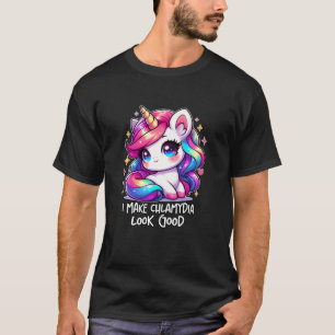 ICH MACHE CHLAMYDIA SEHR GUT Funny Ipassend Wei T-Shirt