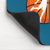 Ich mache christliches Basketball Philipper 4 13 Mousepad (Ecke)