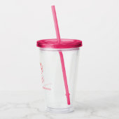 Ich mache Crew Bachelorette Acryltrinkbecher (Links)