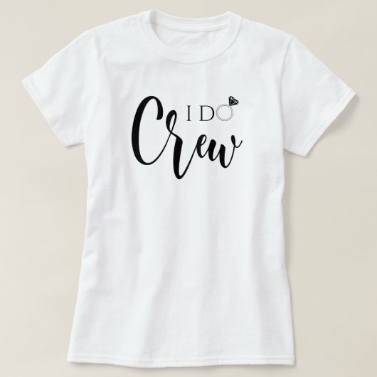 Ich mache Crew Diamond Ring T-Shirt (Design vorne)
